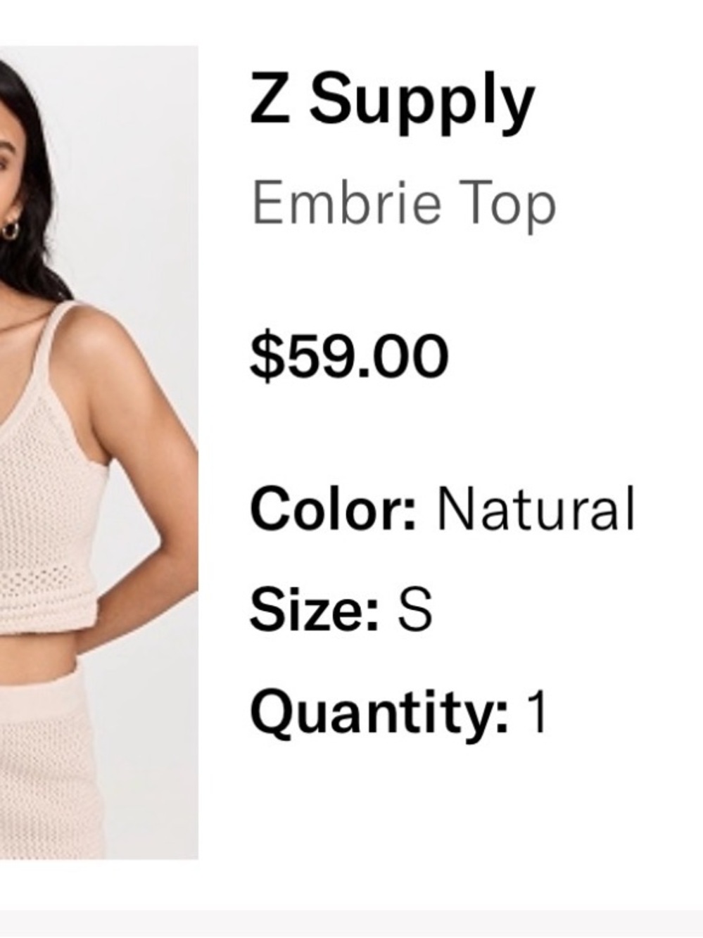 Z Supply matching set